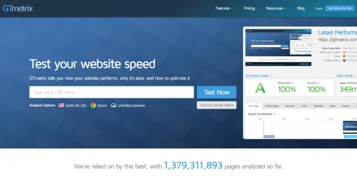 GTmetrix