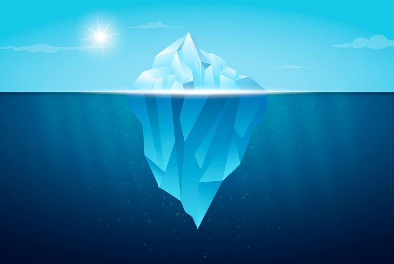 iceberg - digital model
